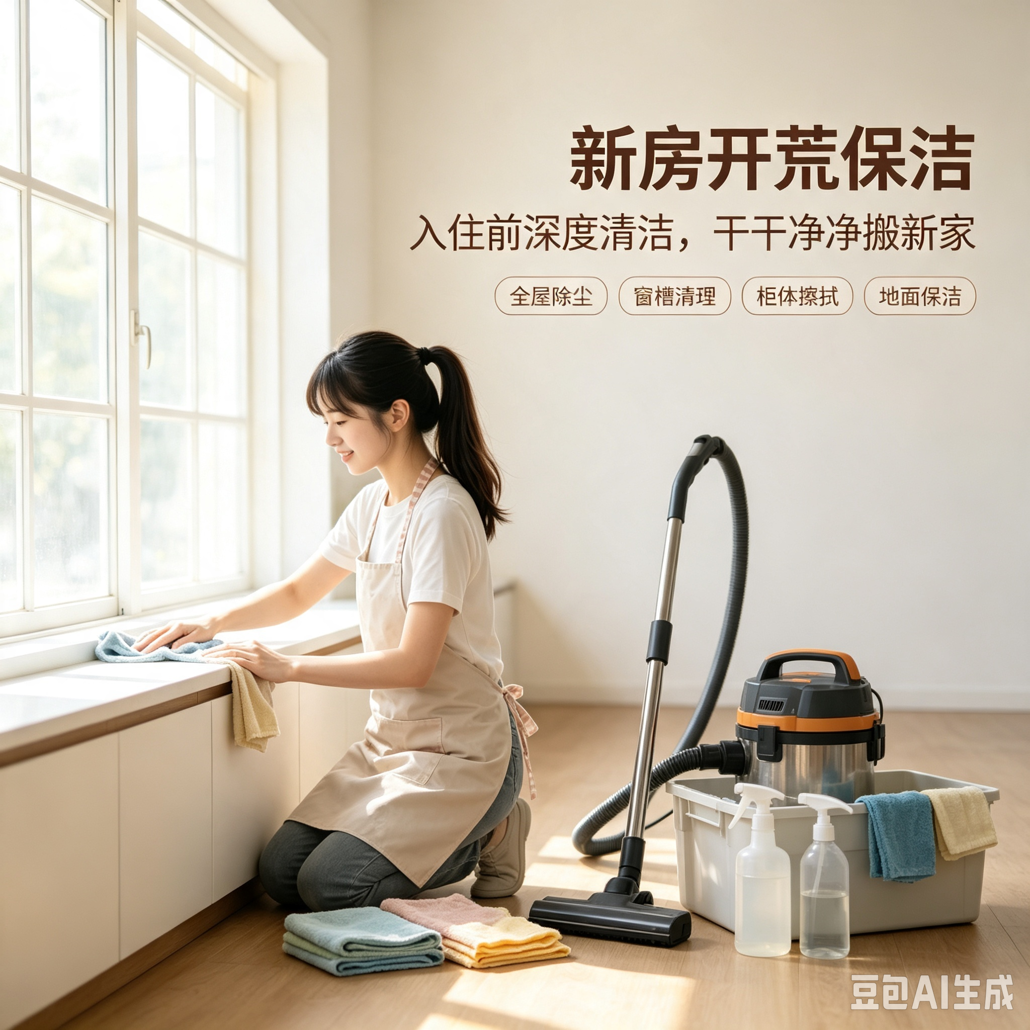 新房开荒保洁